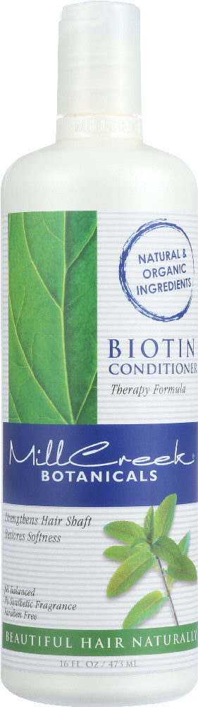 MILL CREEK: Biotin Conditioner Therapy Formula, 16 oz