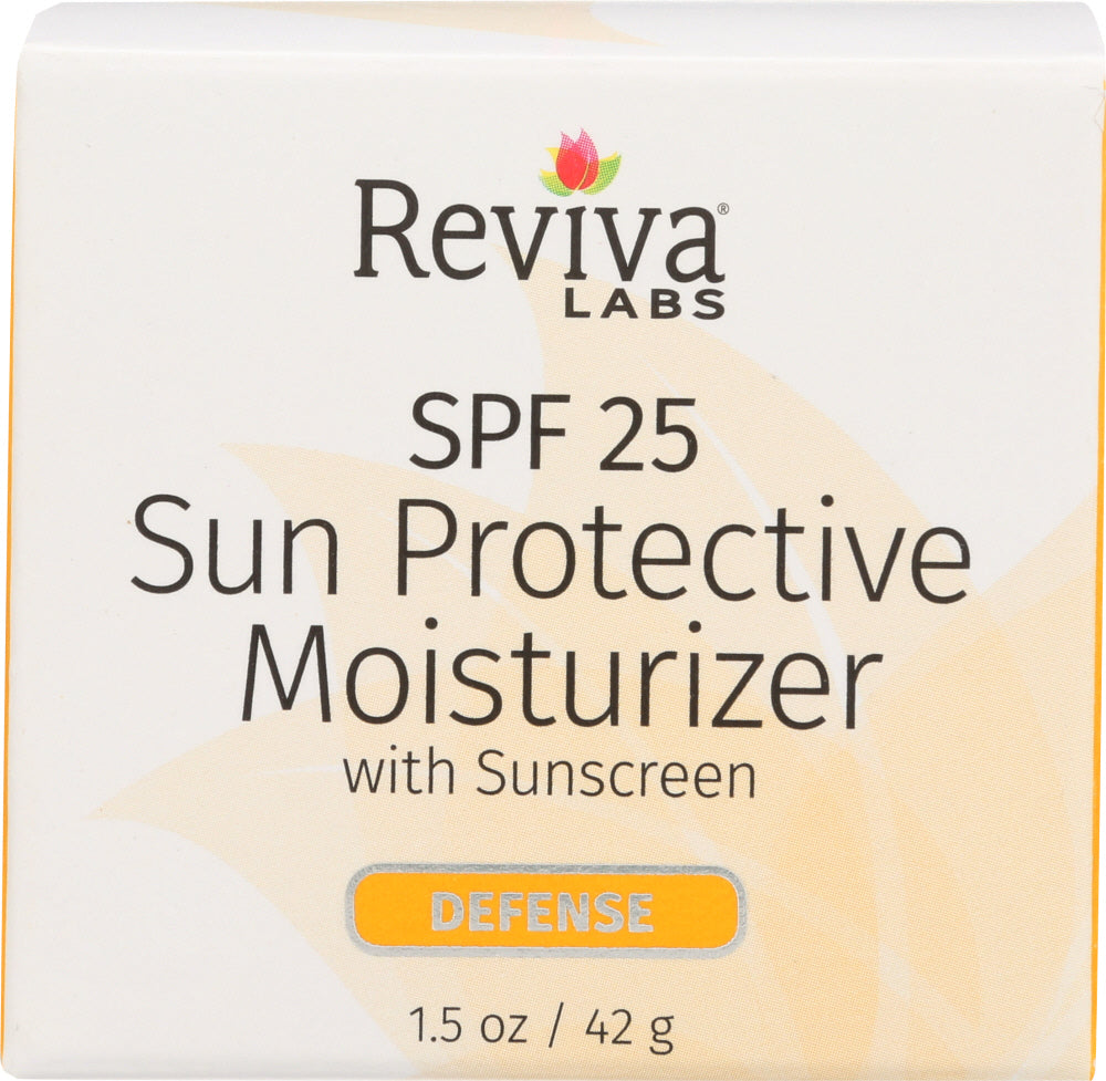 REVIVA: Sun Protective Moisturizer SPF 25, 1.5 oz