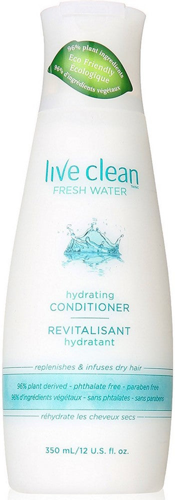 LIVE CLEAN: Conditioner Fresh Water, 12 oz