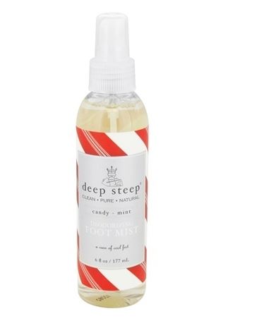 DEEP STEEP: Deodorizing Foot Mist Candy Mint, 6 oz