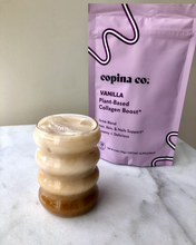 Load image into Gallery viewer, Copina Co. Vanilla Plant-Based Collagen Boost Creamer Drink Blend
