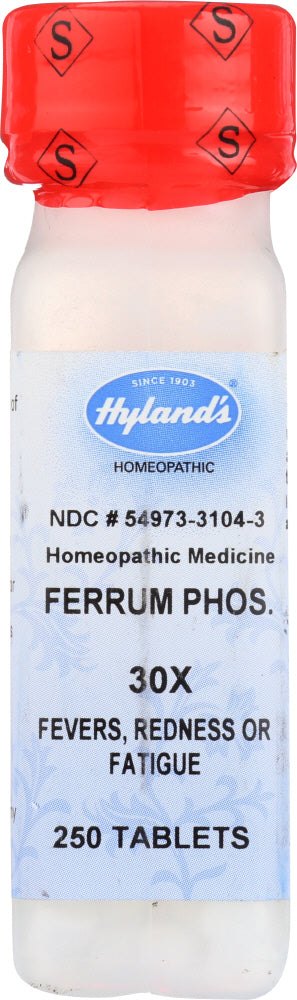 HYLANDS: Ferrum Phosphoricum 30X, 250 Tablets