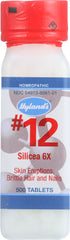 HYLAND'S: No.12 Silicea 6X, 500 Tablets