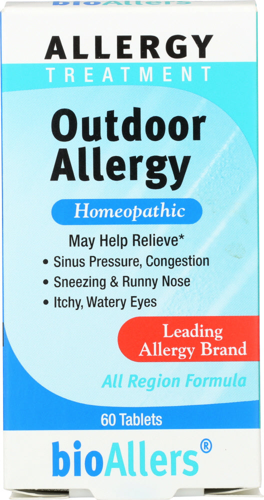 BIOALLERS: Outdoor Allergy Treatment, 60 Tablets