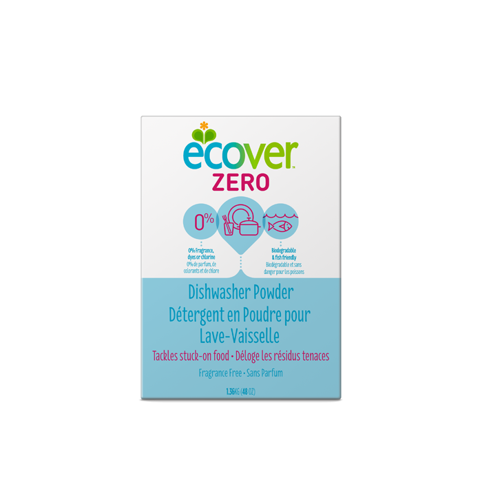 ECOVER: Zero Dishwasher Powder, 48 oz
