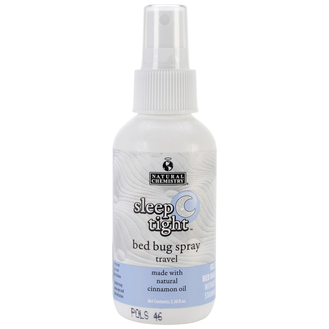 NATURAL CHEMISTRY: Sleep Tight Bed Bug Spray Travel Size, 3.38 oz