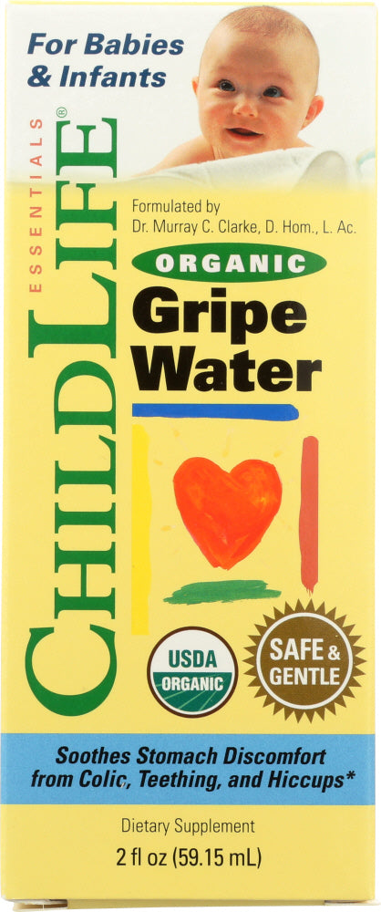 CHILD LIFE: Water Gripe Organic, 2 oz