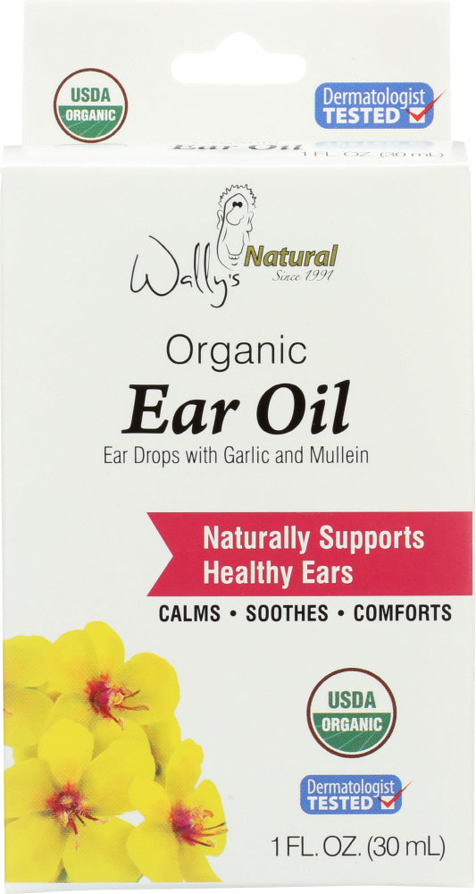 WALLY'S NATURAL PRODUCTS: Organic Ear Oil, 1 oz