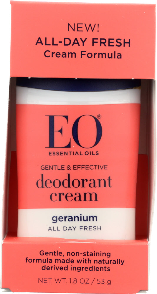 EO: Geranium Deodorant Cream, 1.8 oz