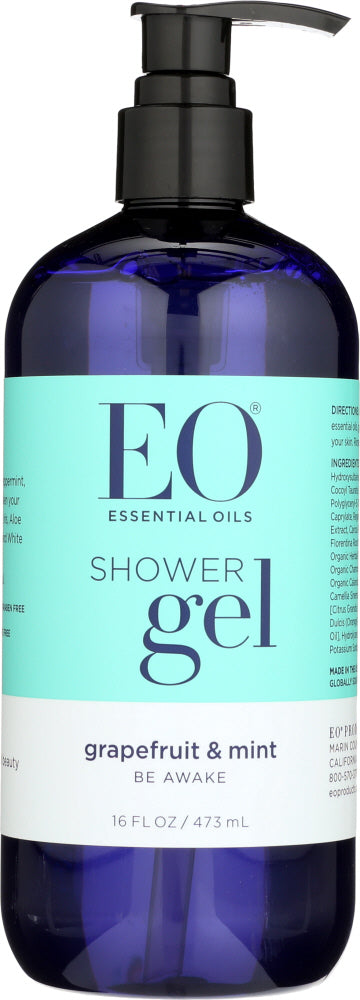 EO: Shower Gel Grapefruit and Mint Be Awake, 16 oz