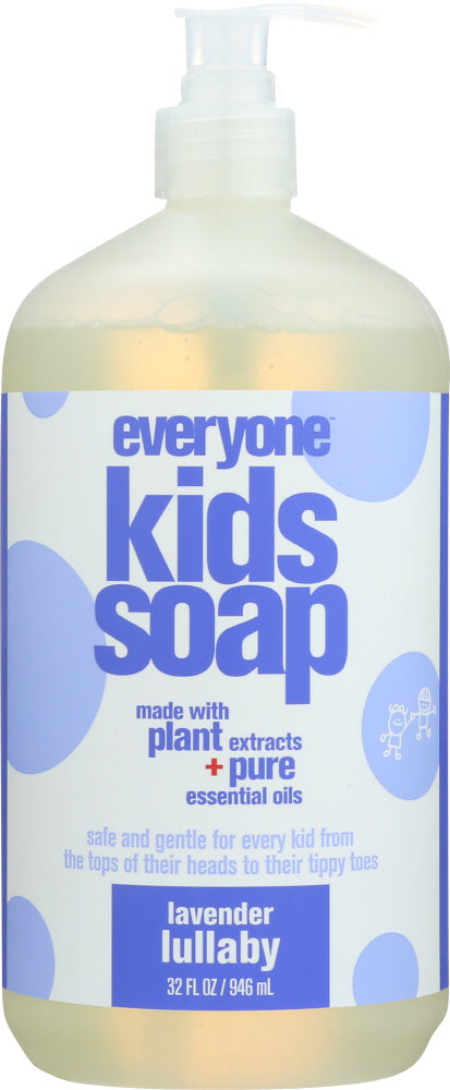 EO PRODUCTS: Everyone for Kids 3-in-1 Lavender Lullaby Soap, 32 oz