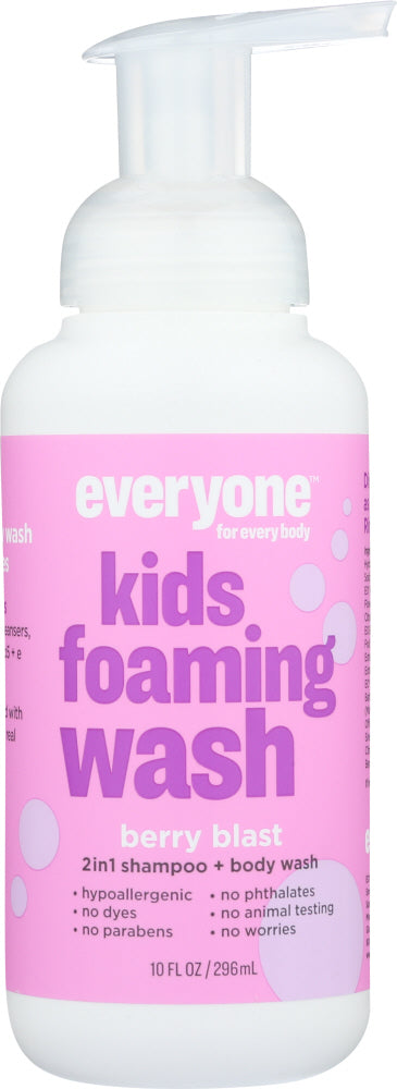 EVERYONE: Berry Blast Foaming Soap for Kids, 10 oz