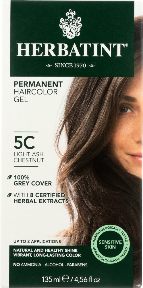 HERBATINT: Hair Color 5C Ash Chestnut Lite, 4.56 oz