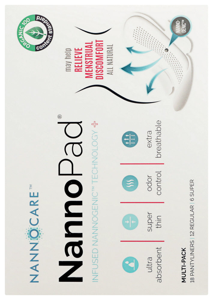 NANNOPAD: Pad Feminine Multipack, 20 pc