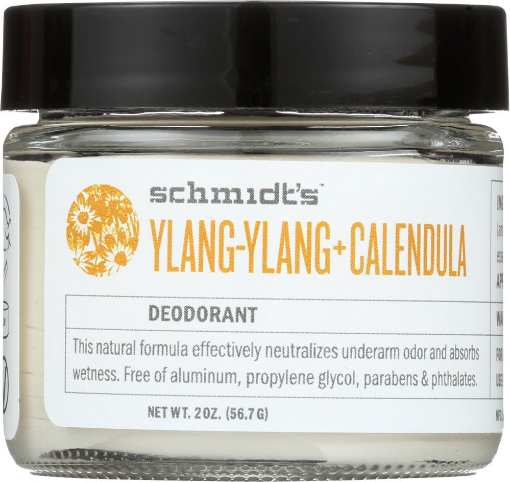 SCHMIDTS: Deodorant Ylang-Ylang Calendula, 2 oz