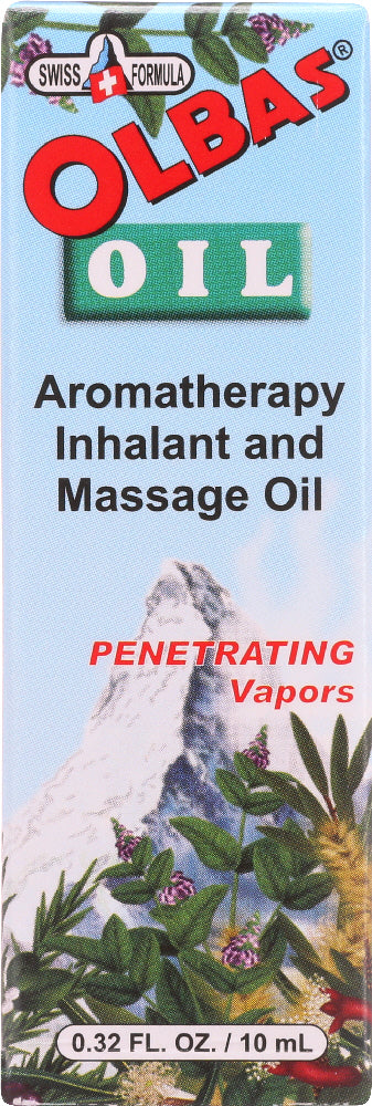 OLBAS: Aromatherapy Inhalant And Massage Oil, 0.32 oz
