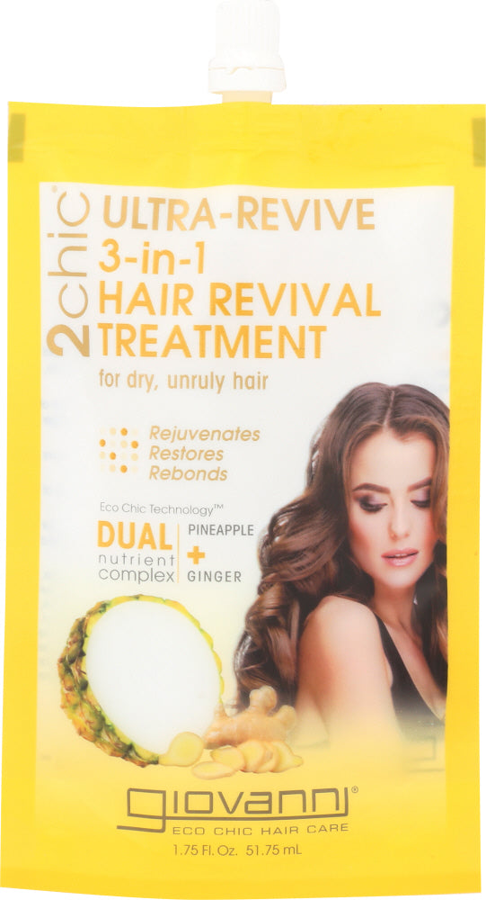 GIOVANNI COSMETICS: Oil Hair Treatment Pineapple Ginger, 1.75 oz