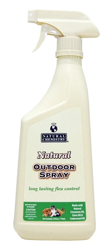 NATURAL CHEMISTRY: Natural Outdoor Spray for Pets, 24 oz