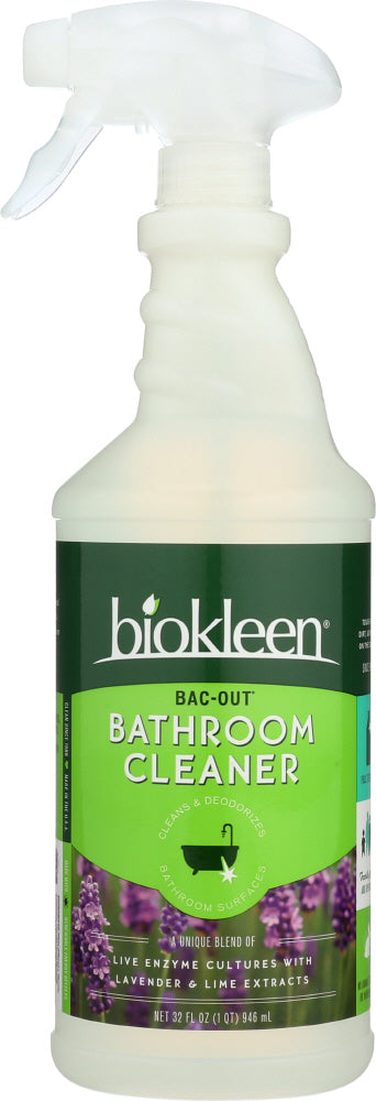 BIOKLEEN: Bac-Out Bathroom Cleaner, 32 oz