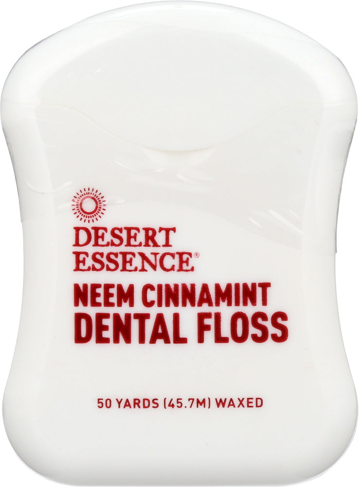 DESERT ESSENCE: Neem Cinnamint Dental Floss, 1 ea