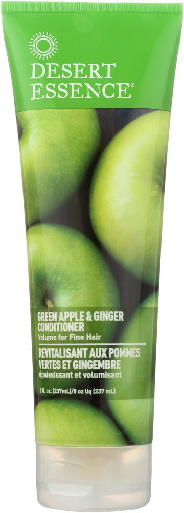 DESERT ESSENCE: Conditioner Green Apple & Ginger, 8 oz
