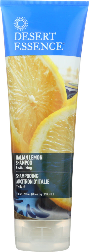 DESERT ESSENCE: Italian Lemon Shampoo Revitalizing, 8 oz