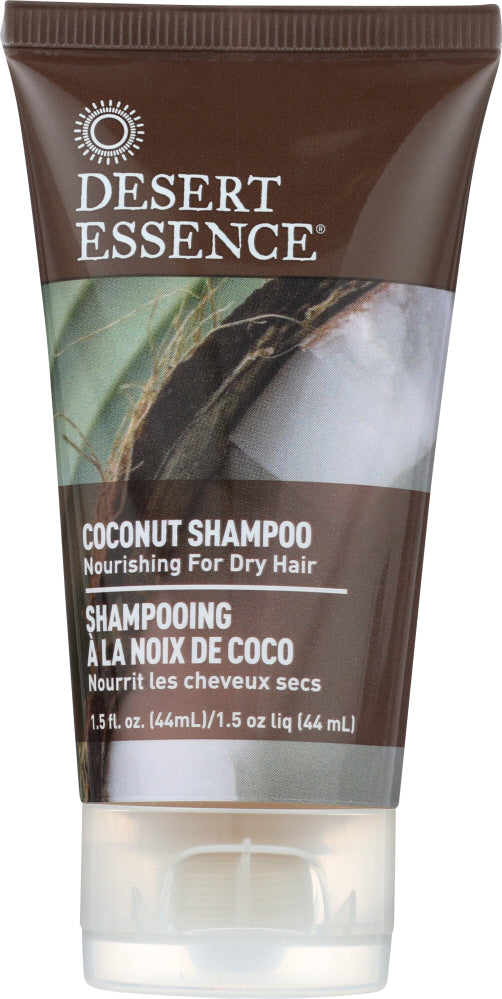 DESERT ESSENCE: Shampoo Coconut Travel Size, 1.5 oz
