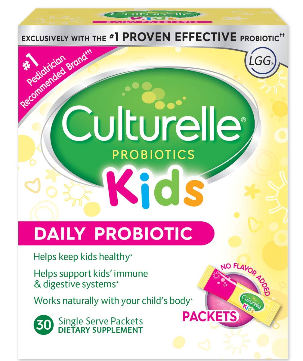 CULTURELLE: Kids Daily Probiotic Packets, 30 pc