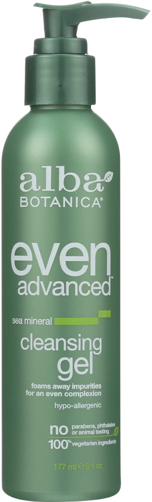 ALBA BOTANICA: Even Advanced Cleansing Gel Sea Mineral, 6 oz