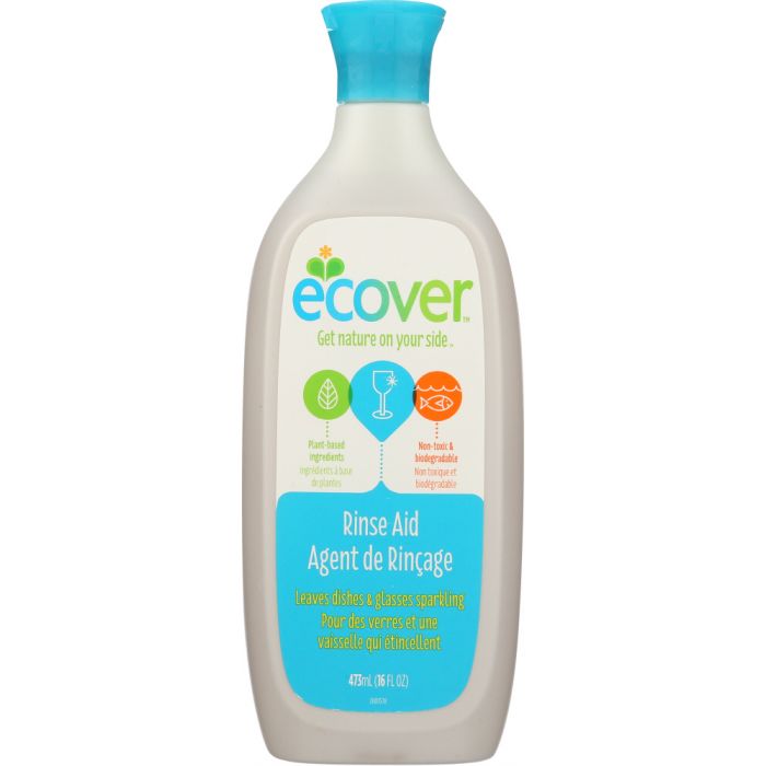 ECOVER: Dishwash Rinse Aid, 16 oz