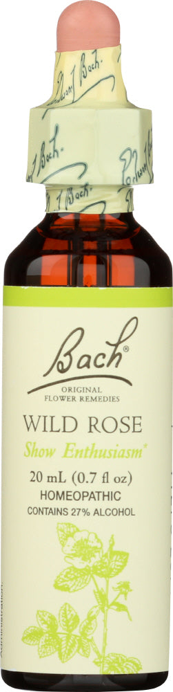BACH ORIGINAL FLOWER REMEDIES: Wild Rose, 0.7 oz