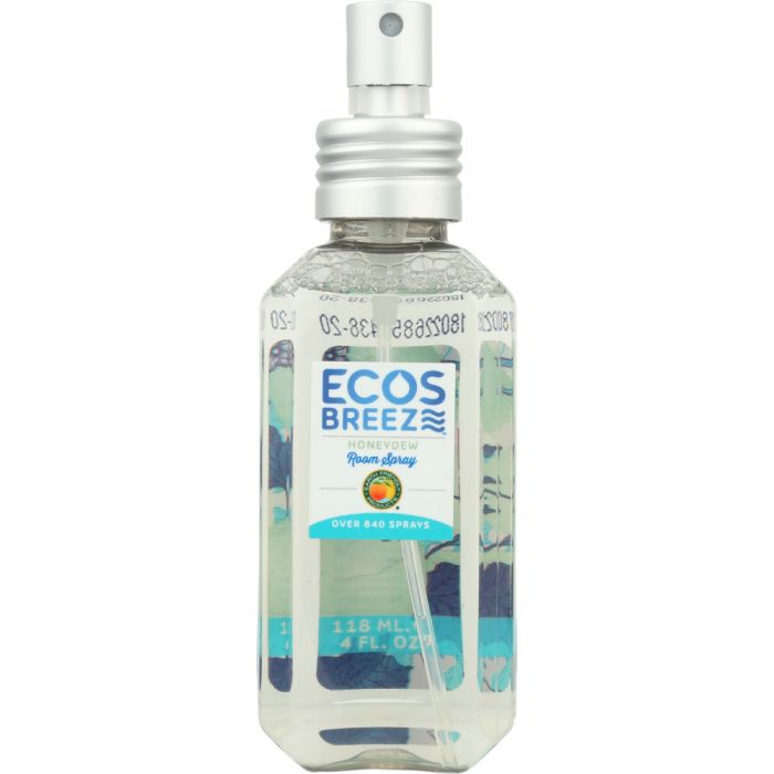 EARTH FRIENDLY: EcosBreeze Room Spray Honeydew, 4 oz