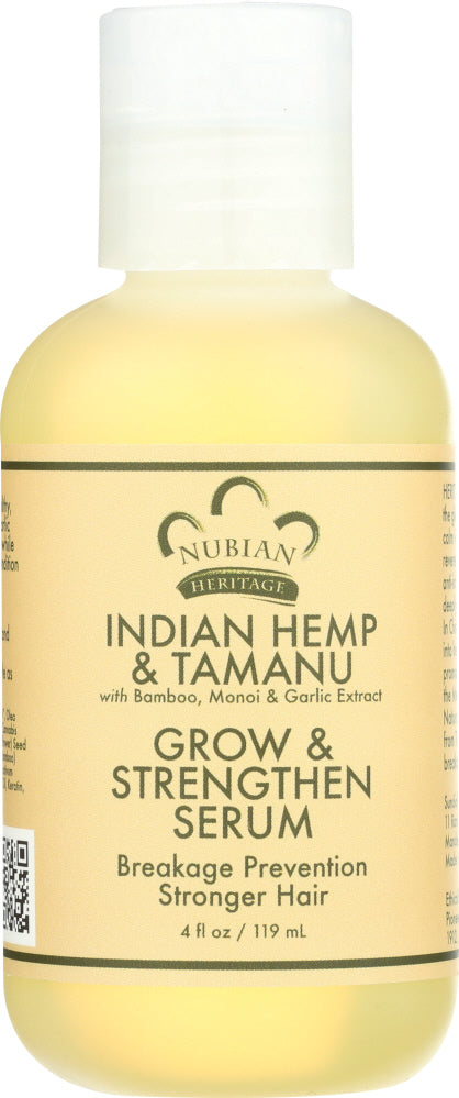 NUBIAN HERITAGE: Hair Serum Indian Hemp, 4 oz