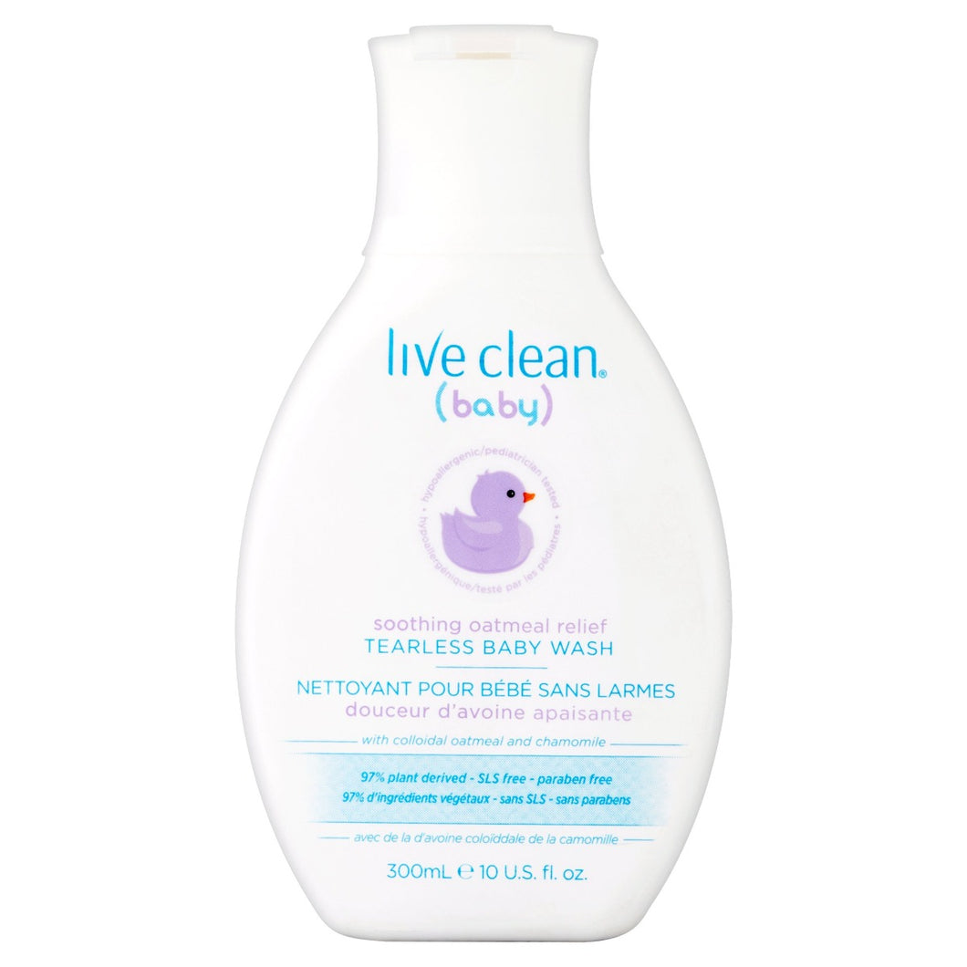 LIVE CLEAN: Wash Baby Soothing Relief, 10 oz
