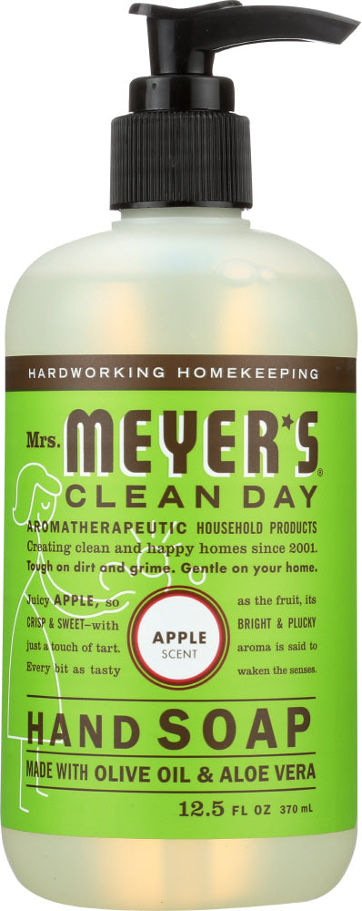 MRS. MEYER'S: Clean Day Liquid Hand Soap Apple Scent, 12.5 oz