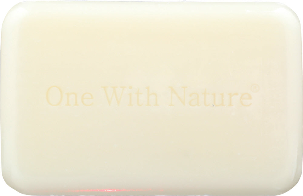 ONE WITH NATURE: Dead Sea Mineral Bar Soap Goat’s Milk, 4 oz