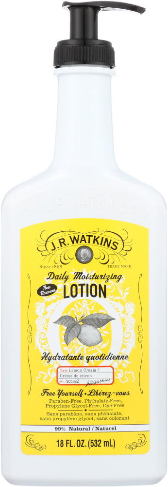 WATKINS: Lemon Cream Daily Moisturizing Lotion, 18 oz