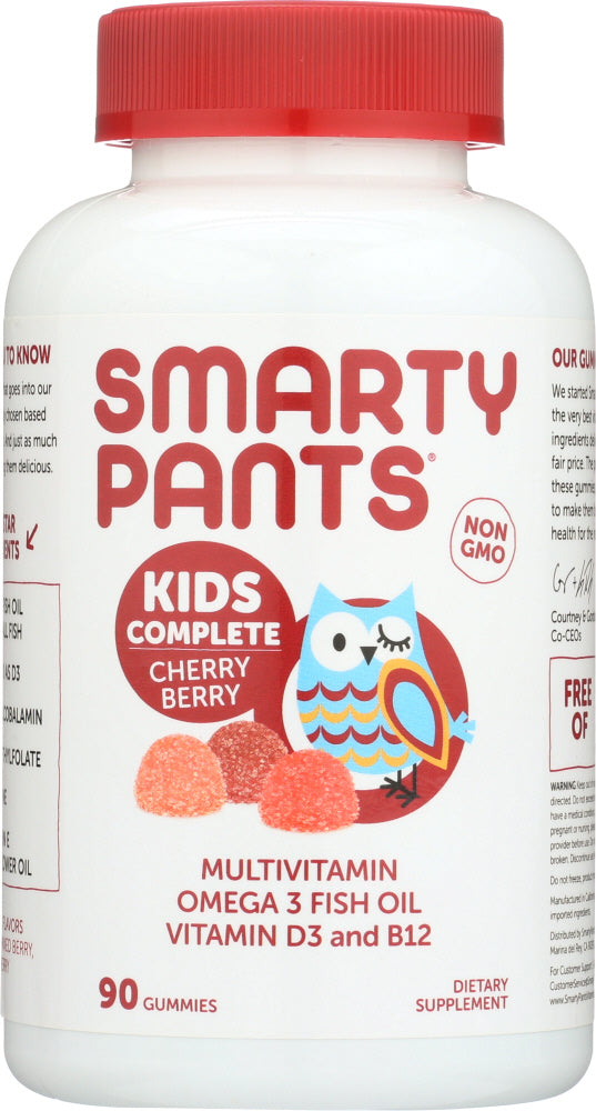 SMARTYPANTS: Multivitamins Cherry Flavor Kids, 90 pc