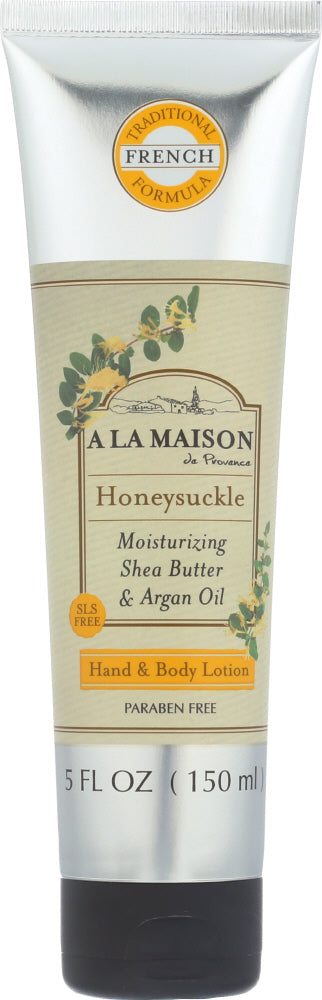 A LA MAISON: Honeysuckle Hand and Body Lotion, 5 fo
