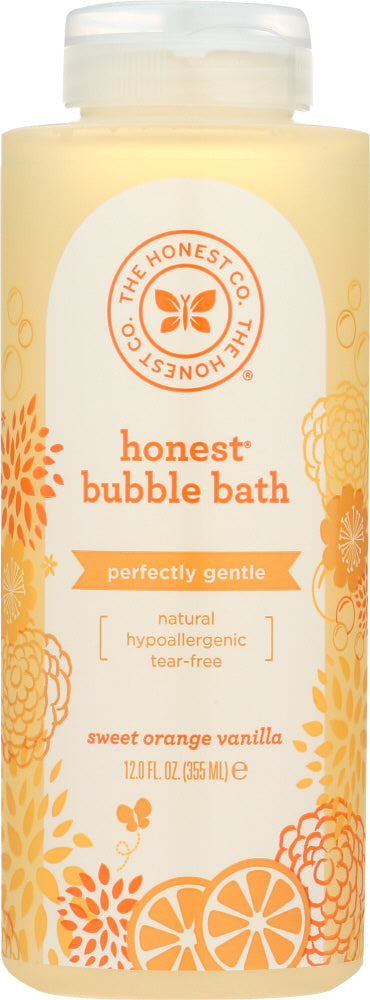 THE HONEST COMPANY: Bubble Bath Orange Vanilla, 12 oz