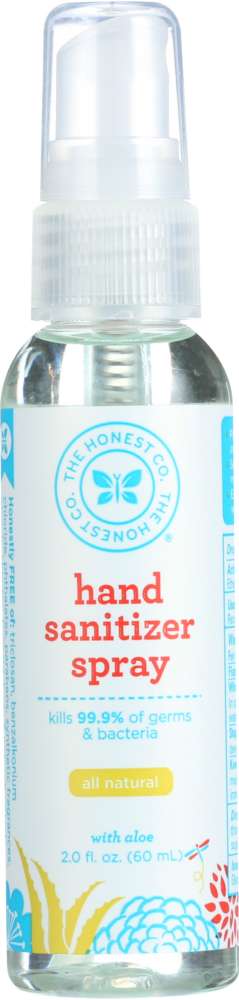 THE HONEST COMPANY: Hand Sanitizer Spray Grapefruit Grove, 2 oz