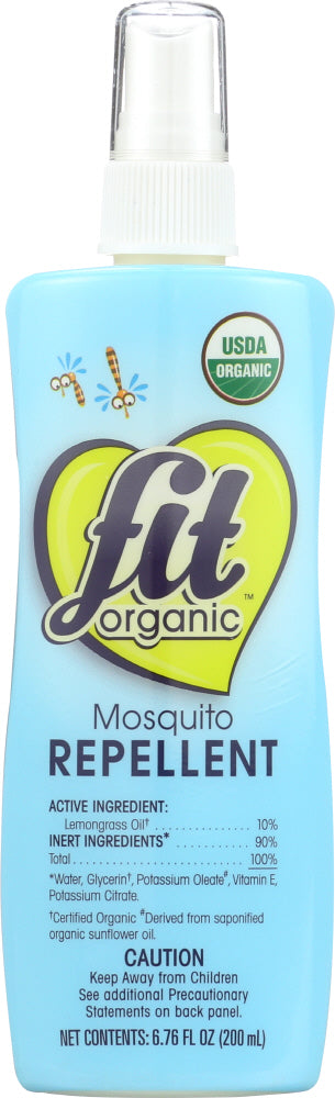 FIT ORGANIC: Mosquito Repellent, 6.7 oz
