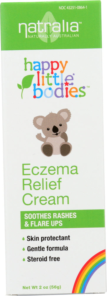 NATRALIA: Happy Little Bodies Eczema Relief Cream, 2 oz
