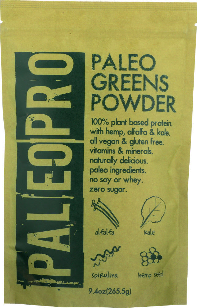 PALEO PRO: Paleo Greens Powder 9.4 Oz