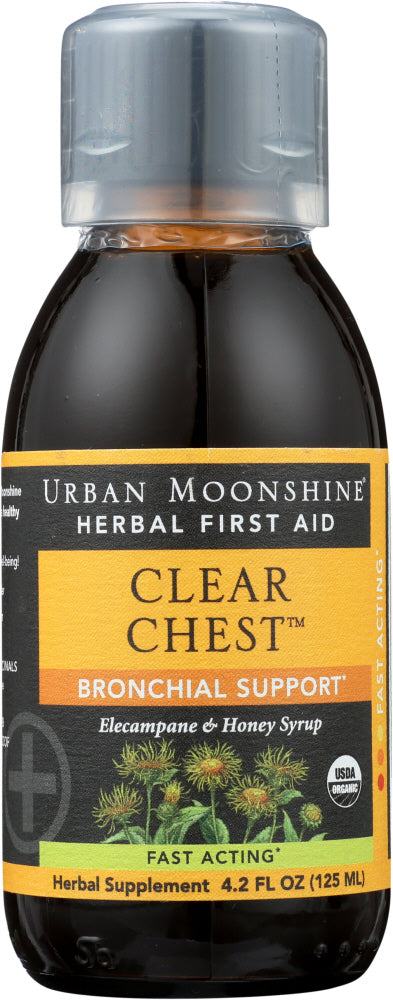 URBAN MOONSHINE: Clear Chest Syrup, 4.2 oz