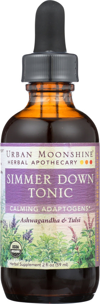 URBAN MOONSHINE: Simmer Down Tonic Dropper, 2 oz