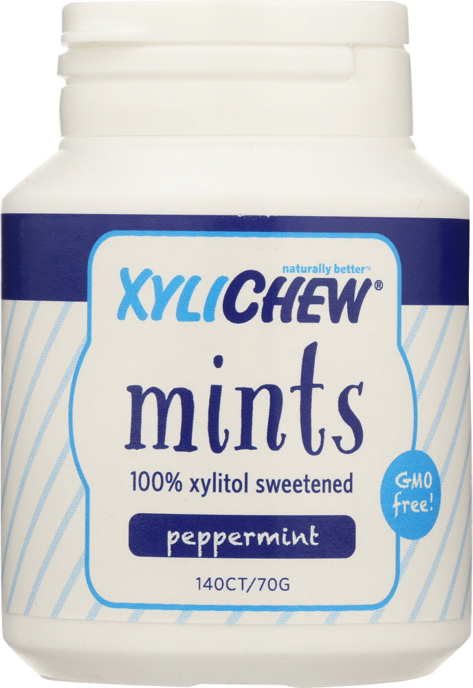 XYLICHEW: Peppermint Mint, 140 pc