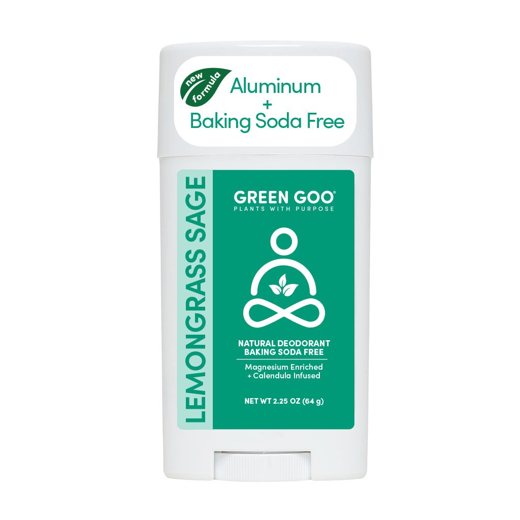 GREEN GOO: Lemongrass & Sage Deodorant, 2.25 oz