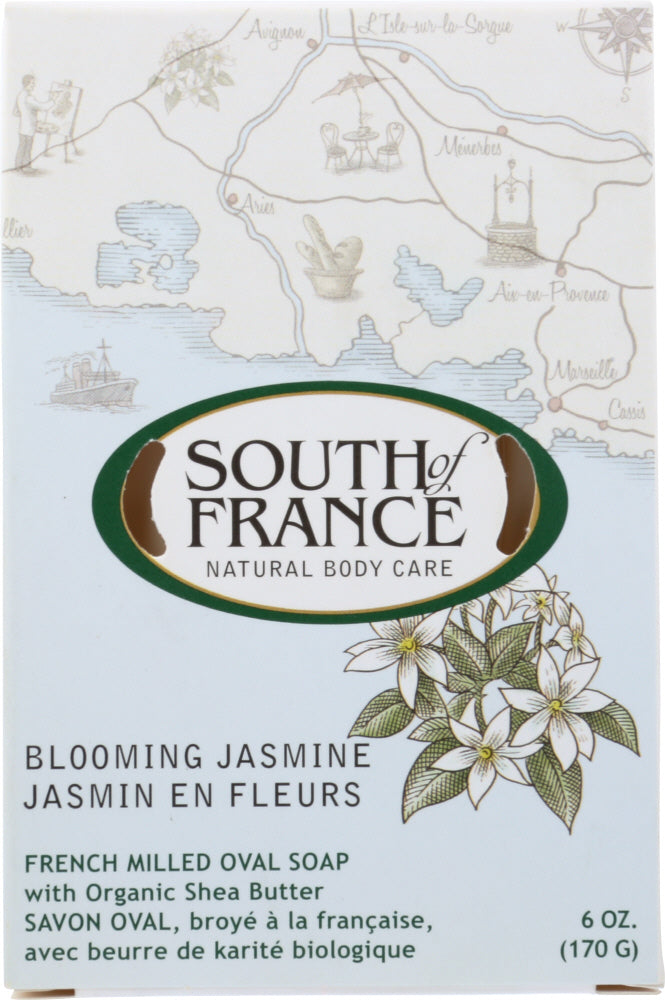 SOUTH OF FRANCE: Blooming Jasmine Bar Soap, 6 oz