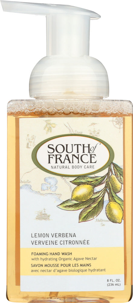 SOUTH OF FRANCE: Hand Wash foam Lemon Verbena, 8 fo